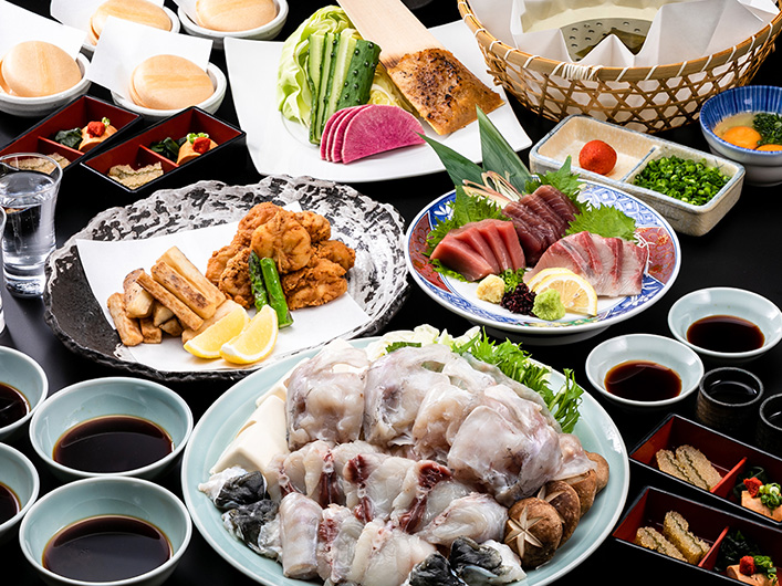 【下北沢店限定】国産高級とらふぐ鍋コース